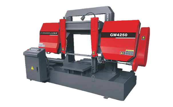 信州GW4250双柱龙门卧式带锯床