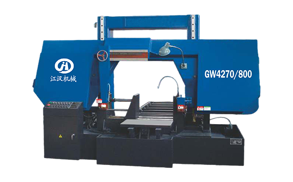 信州GW4270/800双柱龙门卧式带锯床